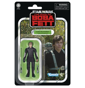 DAMAGED PACKAGING - Hasbro STAR WARS - The Vintage Collection - 2023 Wave 18 - Luke Skywalker (Jedi Academy)(Book of Boba Fett) figure - VC-298 - SUB-STANDARD GRADE