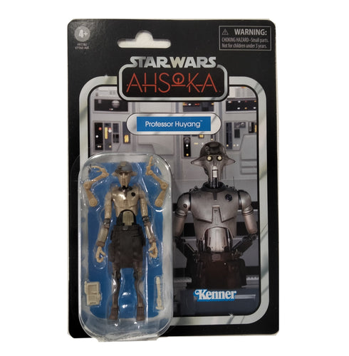 DAMAGED PACKAGING - Hasbro STAR WARS - The Vintage Collection - 2024 Wave - Professor Huyang (Ahsoka) figure - VC-311 - SUB-STANDARD GRADE