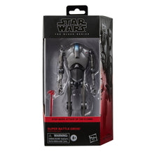 Load image into Gallery viewer, COMING 2024 AUGUST - PRE-ORDER - Hasbro STAR WARS - The Black Series 6&quot; - WAVE - Super Battle Droid (Attack of the Clones) figure - STANDARD GRADE