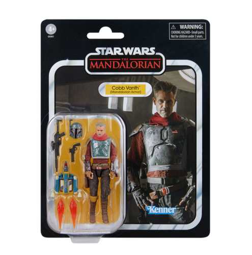 Hasbro STAR WARS - The Vintage Collection - Cobb Vanth (Mandalorian Armor)(The Mandalorian) Deluxe 3.75