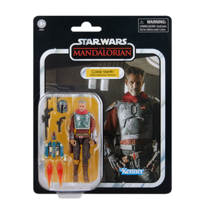 Hasbro STAR WARS - The Vintage Collection - Cobb Vanth (Mandalorian Armor)(The Mandalorian) Deluxe 3.75" figure - VC-343 - STANDARD GRADE