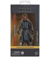 Load image into Gallery viewer, Hasbro STAR WARS - The Black Series 6&quot; - WAVE - Darth Maul (The Phantom Menace) figure 05 - STANDARD GRADE