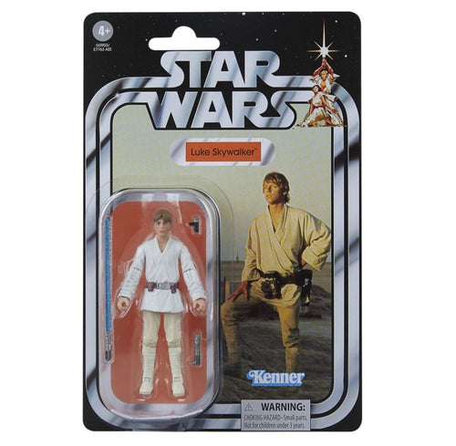 COMING 2025 FEBRUARY - PRE-ORDER - Hasbro STAR WARS - The Vintage Collection - 2025 Wave - Luke Skywalker (A New Hope) figure - VC-344- STANDARD GRADE