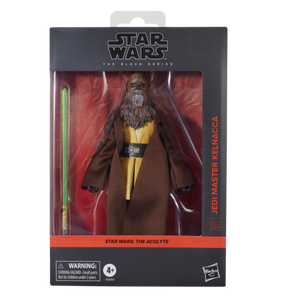 COMING 2025 APRIL - PRE-ORDER - Hasbro STAR WARS - The Black Series 6" - WAVE - Jedi Master Kelnacca (The Acolyte) figure 09 - STANDARD GRADE