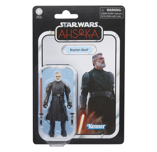 COMING 2025 MAY - PRE-ORDER - Hasbro STAR WARS - The Vintage Collection - 2025 Wave 22 - Baylan Skoll (Ahsoka) figure - VC-355 - STANDARD GRADE