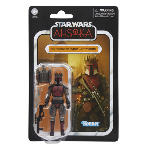 COMING 2025 MAY - PRE-ORDER - Hasbro STAR WARS - The Vintage Collection - 2025 Wave 22 - Mandalorian Super Commando (Ahsoka) figure - VC-353 - STANDARD GRADE