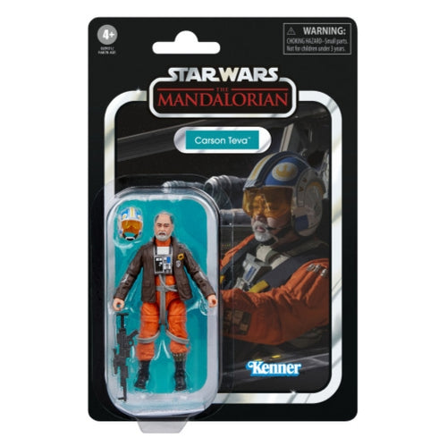 COMING 2025 AUGUST - PRE-ORDER - Hasbro STAR WARS - The Vintage Collection - 2025 Wave 07 - Carson Teva (The Mandalorian) figure - VC-363 - STANDARD GRADE