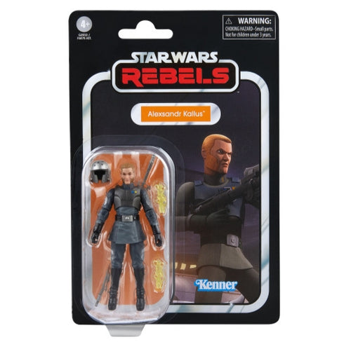 COMING 2025 AUGUST - PRE-ORDER - Hasbro STAR WARS - The Vintage Collection - 2025 Wave 07 - Alexsandr Kallus (Rebels) figure - VC-365 - STANDARD GRADE