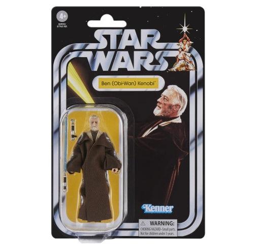 COMING 2025 OCTOBER - PRE-ORDER - Hasbro STAR WARS - The Vintage Collection - 2025 Wave 24 - Ben (Obi-Wan) Kenobi (A New Hope) figure - VC-373 - STANDARD GRADE