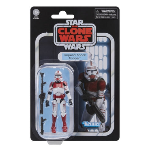 COMING 2025 OCTOBER - PRE-ORDER - Hasbro STAR WARS - The Vintage Collection - 2025 Wave 24 - Imperial Shock Trooper (The Clone Wars) figure - VC-374 - STANDARD GRADE