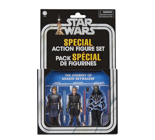 AVAILABILITY LIMITED - PRE-ORDER - Hasbro STAR WARS - The Vintage Collection - THE JOURNEY OF ANAKIN SKYWALKER Special Action Figure 3-Pack - STANDARD GRADE