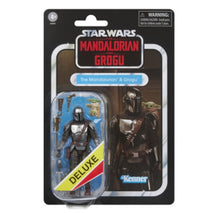 Load image into Gallery viewer, Hasbro STAR WARS - The Vintage Collection - The Mandalorian &amp; Grogu (The Mandalorian &amp; Grogu) Deluxe 3.75" figure - VC-395 - STANDARD GRADE