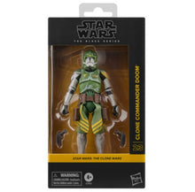 Load image into Gallery viewer, COMING 2026 JULY - PRE-ORDER - Hasbro STAR WARS - The Black Series 6" - EXCLUSIVE - Clone Commander Doom (The Clone Wars) figure 23 - STANDARD GRADE