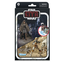 Load image into Gallery viewer, COMING 2026 OCTOBER - PRE-ORDER - Hasbro STAR WARS - The Vintage Collection - ANAKIN SKYWALKER &amp; CLONE COMMANDER CODY (Utapau)(Revenge of the Sith) 3.75" Figure Two-Pack - VC-412 &amp; VC-413 - STANDARD GRADE