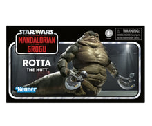 Load image into Gallery viewer, COMING 2026 OCTOBER - PRE-ORDER - Hasbro STAR WARS - The Vintage Collection - Rotta the Hutt (The Mandalorian and Grogu) 3.75" figure - STANDARD GRADE