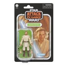 Load image into Gallery viewer, COMING 2026 NOVEMBER - PRE-ORDER - Hasbro STAR WARS - The Vintage Collection - Wave 04 - Obi-Wan Kenobi (Attack of the Clones) 3.75" figure - VC-417 - STANDARD GRADE