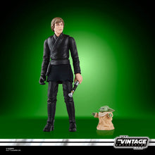 Load image into Gallery viewer, Hasbro STAR WARS - The Vintage Collection - LUKE SKYWALKER &amp; GROGU (The Book of Boba Fett) Deluxe 3.75&quot; WORLD-BUILDING SET - STANDARD GRADE