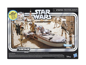 COMING 2025 JULY - PRE-ORDER - Hasbro STAR WARS - The Vintage Collection - Landspeeder Vehicle (A New Hope) with Luke Skywalker (Tatooine) 3.75" figure - VC-344A - STANDARD GRADE