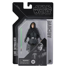 Load image into Gallery viewer, Hasbro STAR WARS - The Black Series 6&quot; - Archive Collection - 2024 Wave 2 - 4 x Figure Set - Ahsoka, Grogu, Luke Skywalker and Obi-Wan Kenobi - STANDARD GRADE - FREE SHIPPING