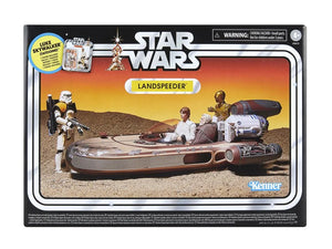 COMING 2025 JULY - PRE-ORDER - Hasbro STAR WARS - The Vintage Collection - Landspeeder Vehicle (A New Hope) with Luke Skywalker (Tatooine) 3.75" figure - VC-344A - STANDARD GRADE