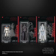Load image into Gallery viewer, AVAILABILITY LIMITED - HASBRO STAR WARS - The Black Series 6&quot; - MASTERS OF EVIL Exclusive figure 3-PACK - Darth Vader, Grand Admiral Thrawn, General Grievous - STANDARD GRADE