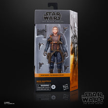 Load image into Gallery viewer, DAMAGED PACKAGING - Hasbro STAR WARS - The Black Series 6&quot; NEW PACKAGING - WAVE 9 - Migs Mayfeld (The Mandalorian) figure 27 - SUB-STANDARD GRADE