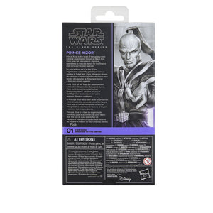 COMING 2025 MARCH - PRE-ORDER - Hasbro STAR WARS - The Black Series 6" - WAVE - Prince Xizor (Shadows of the Empire) figure 01 - STANDARD GRADE