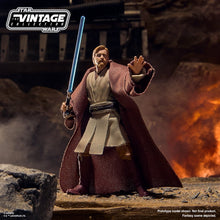 Load image into Gallery viewer, Hasbro STAR WARS - The Vintage Collection - OBI-WAN KENOBI (Utapau) &amp; AIRBORNE CLONE TROOPER (212th Battalion)(Revenge of the Sith) 3.75" Figure Two-Pack - VC-398 &amp; VC-399 - STANDARD GRADE