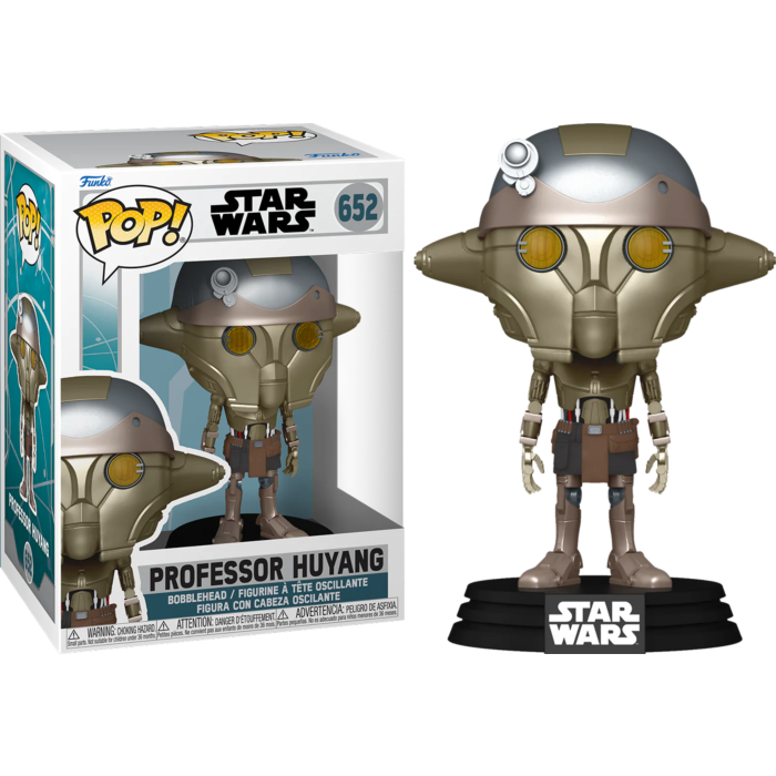 FUNKO POP! - Star Wars: Ahsoka - PROFESSOR HUYANG pop! vinyl figure #652
