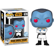 Load image into Gallery viewer, FUNKO POP! - Star Wars: Rebels - GRAND ADMIRAL THRAWN pop! vinyl figure #678 - SPECIAL EDITION