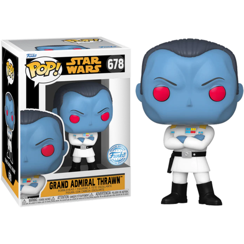 FUNKO POP! - Star Wars: Rebels - GRAND ADMIRAL THRAWN pop! vinyl figure #678 - SPECIAL EDITION