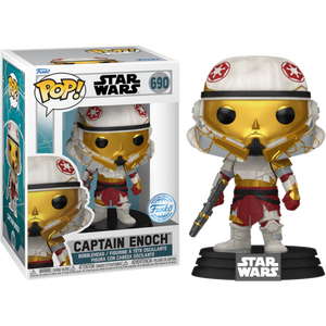 FUNKO POP! - Star Wars: Ahsoka - CAPTAIN ENOCH pop! vinyl figure #690 - SPECIAL EDITION