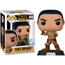 Load image into Gallery viewer, FUNKO POP! - Star Wars: Rebels - EZRA BRIDGER pop! vinyl figure #696 - SPECIAL EDITION