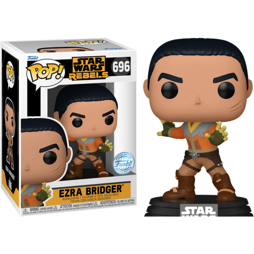 FUNKO POP! - Star Wars: Rebels - EZRA BRIDGER pop! vinyl figure #696 - SPECIAL EDITION