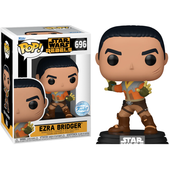 FUNKO POP! - Star Wars: Rebels - EZRA BRIDGER pop! vinyl figure #696 - SPECIAL EDITION