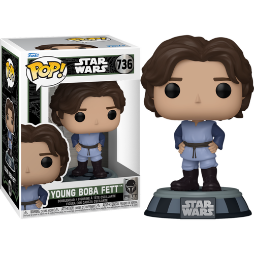 FUNKO POP! - Star Wars: Fett Legacy - YOUNG BOBA FETT pop! vinyl figure #736