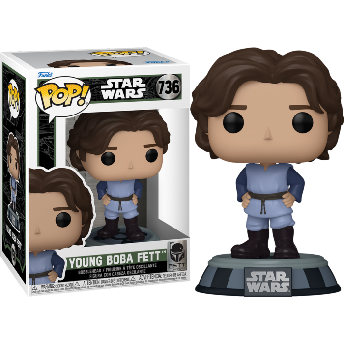 FUNKO POP! - Star Wars: Fett Legacy - YOUNG BOBA FETT pop! vinyl figure #736
