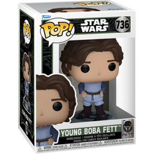 Load image into Gallery viewer, FUNKO POP! - Star Wars: Fett Legacy - YOUNG BOBA FETT pop! vinyl figure #736