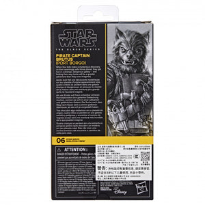 COMING 2024 DECEMBER - PRE-ORDER - Hasbro STAR WARS - The Black Series 6" - WAVE 19 - Pirate Captain Brutus (Port Borgo)(Skeleton Crew) figure 06 - STANDARD GRADE