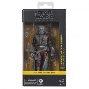 COMING 2024 DECEMBER - PRE-ORDER - Hasbro STAR WARS - The Black Series 6" - WAVE 19 - Pirate Captain Brutus (Port Borgo)(Skeleton Crew) figure 06 - STANDARD GRADE