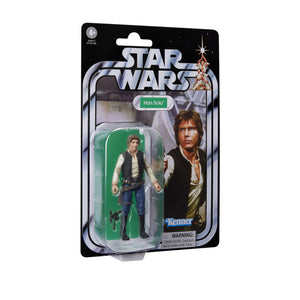COMING 2025 OCTOBER - PRE-ORDER - Hasbro STAR WARS - The Vintage Collection - 2025 Wave 24 - Han Solo (A New Hope) figure - VC-372 - STANDARD GRADE