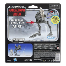 Load image into Gallery viewer, Hasbro STAR WARS - The Vintage Collection - Imperial Remnant AT-RT (The Mandalorian &amp; Grogu) Vehicle with Imperial Remnant AT-RT Driver 3.75" figure - VC-396 - STANDARD GRADE