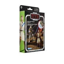 Load image into Gallery viewer, Hasbro STAR WARS - The Vintage Collection - OBI-WAN KENOBI (Utapau) &amp; AIRBORNE CLONE TROOPER (212th Battalion)(Revenge of the Sith) 3.75" Figure Two-Pack - VC-398 &amp; VC-399 - STANDARD GRADE