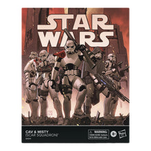Load image into Gallery viewer, COMING 2026 MAY - PRE-ORDER - Hasbro STAR WARS - The Black Series 6" - EXCLUSIVE - Misty &amp; Cav (SCAR Squadron) Figure 2-Pack - STANDARD GRADE