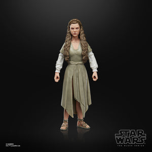 DAMAGED PACKAGING - Hasbro STAR WARS - The Black Series 6" NEW PACKAGING - WAVE 8 - Princess Leia (Ewok Village)(Return of the Jedi) figure 09 - SUB-STANDARD GRADE