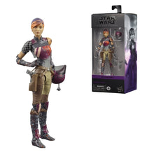 Load image into Gallery viewer, Hasbro STAR WARS - The Black Series 6&quot; NEW PACKAGING - REBELS WAVE - Sabine Wren (Rebels) figure 06 - STANDARD GRADE