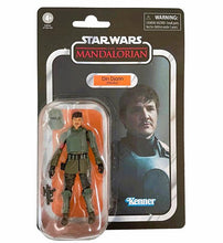 Load image into Gallery viewer, DAMAGED PACKAGING - Hasbro STAR WARS - The Vintage Collection - 2022 Wave 11 - Din Djarin (Morak)(The Mandalorian) figure - VC-251 - SUB-STANDARD GRADE