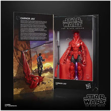 Load image into Gallery viewer, DAMAGED PACKAGING - Hasbro STAR WARS - The Black Series 6&quot; - Lucasfilm 50th Anniversary - CARNOR JAX Collectible Figure (Crimson Empire Comic) - SUB-STANDARD GRADE