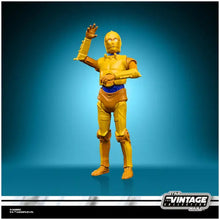 Load image into Gallery viewer, AVAILABILITY LIMITED - Hasbro STAR WARS - The Vintage Collection - LUCASFILM first 50 years DROIDS - See-Threepio (C-3PO) DROIDS Figure - STANDARD GRADE with PROTECTIVE CASE