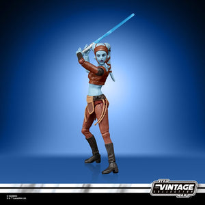AVAILABILITY LIMITED - Hasbro STAR WARS - The Vintage Collection - LUCASFILM first 50 years - CLONE WARS - Aayla Secura (Clone Wars) figure VC 217- STANDARD GRADE